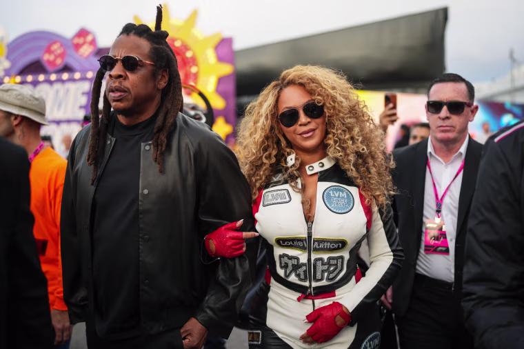 Image: F1 Grand Prix of Las Vegas Beyonce Jay-Z