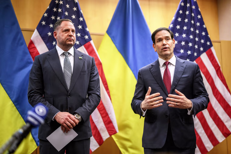 Image: *** BESTPIX *** SWITZERLAND-US-UKRAINE-RUSSIA-CONFLICT-DIPLOMACY