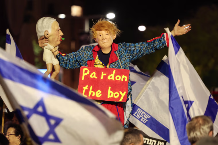 Image: ISRAEL-PALESTINIAN-CONFLICT-POLITICS-PROTEST