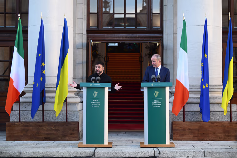Image: President Zelenskyy and First Lady of Ukraine Visit Ireland