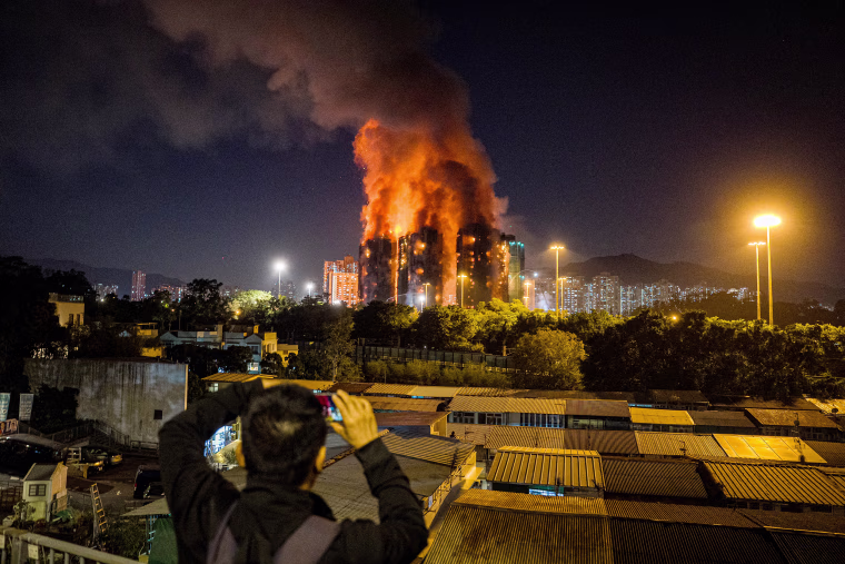 Image: BESTPIX - HONG KONG-CHINA-FIRE