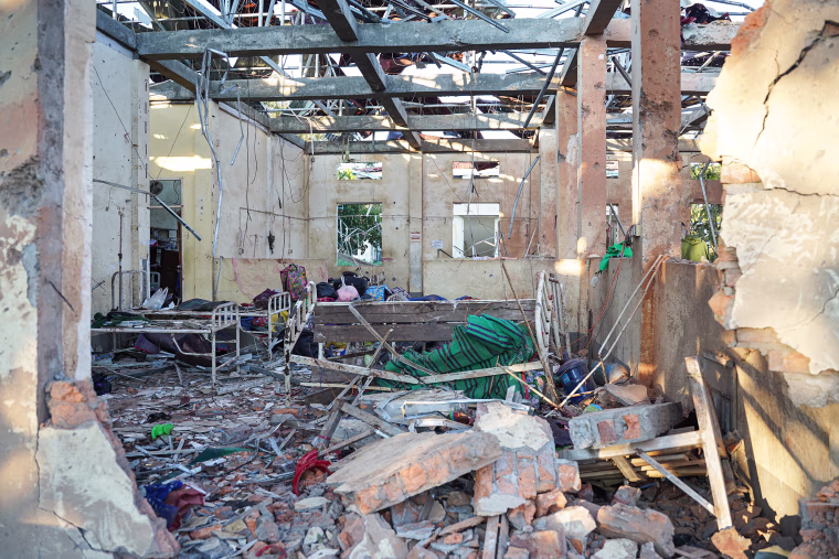 TOPSHOT-CORRECTION / MYANMAR-CONFLICT-UNREST