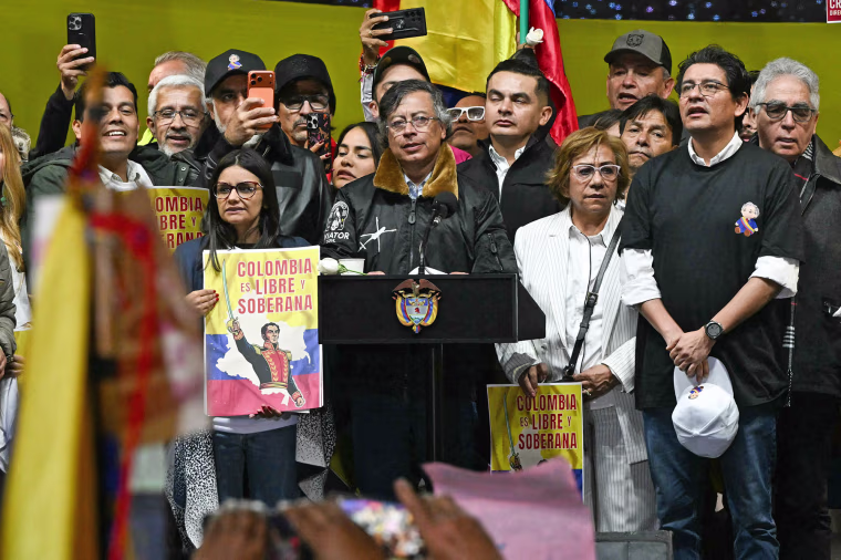 Colombia's President Gustavo Petro