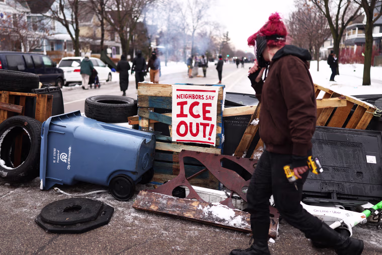 Image: US-IMMIGRATION-ICE-SHOOTING
