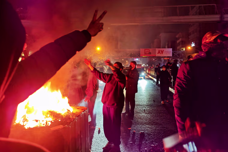 Image: Unrest In Iran As Protesters Demonstrate Over Economic Crisis