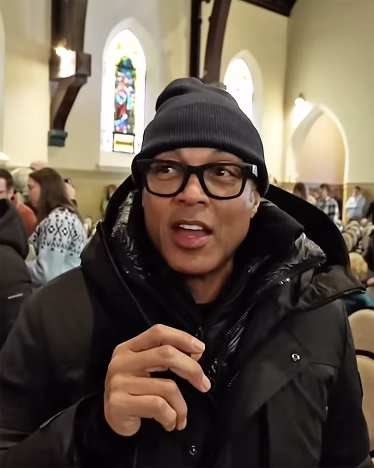 Don Lemon reports from inside a Minnesota church during an anti-ICE demonstration.