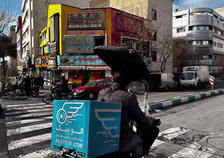 Images from Tehran reveal the fallout from widespread protests in the Iranian capital