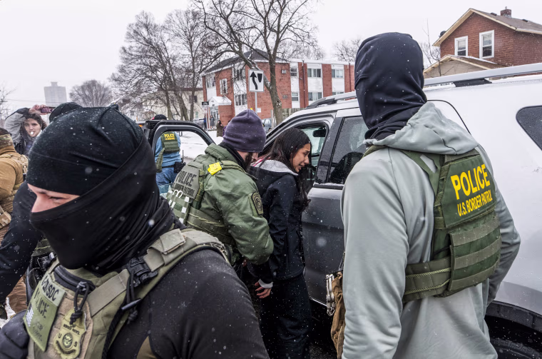 Image: Federal Agents Descend On Minneapolis For Immigration Enforcement Operations
