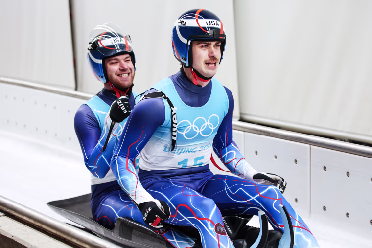 Zachary Di Gregorio and Sean Hollander of Team United States