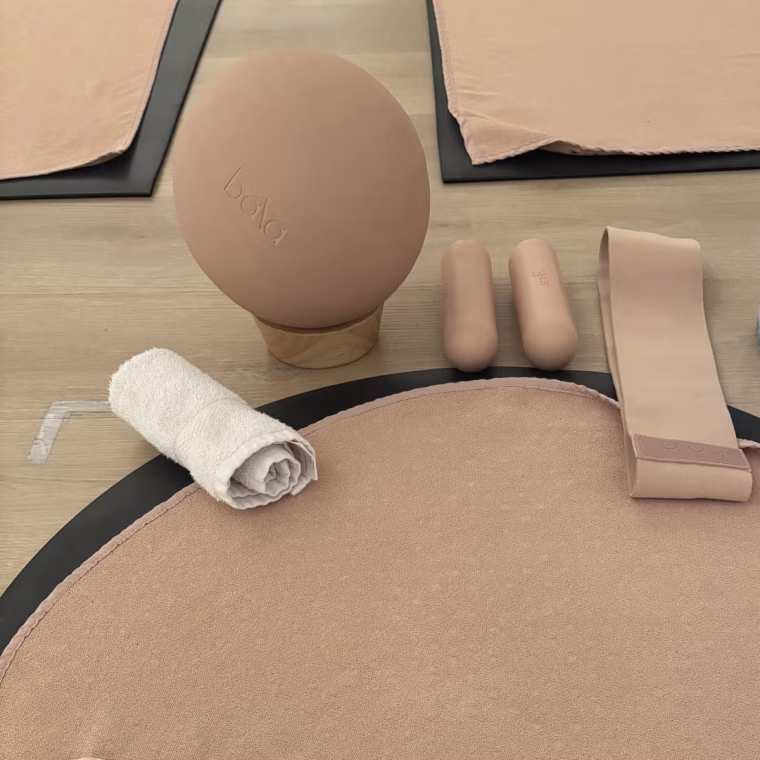 Bala Ball and Bala Bars in Sand used during Fuze House.