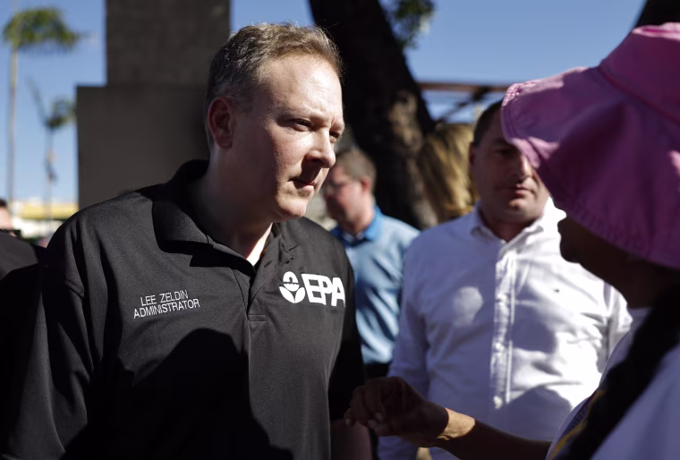 Image: Trump Officials Meet With Pacific Palisades Residents On Rebuilding After Fires