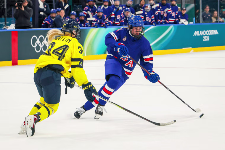 Caroline Harvey of Team United States.