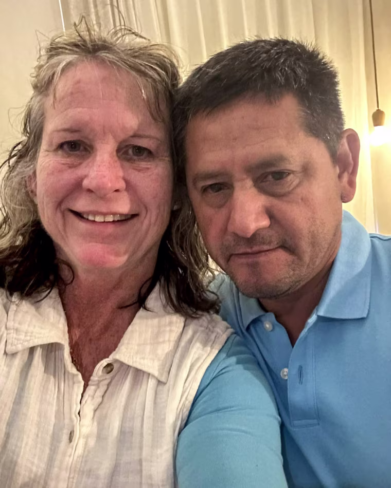Melissa Byrd and Jesus.