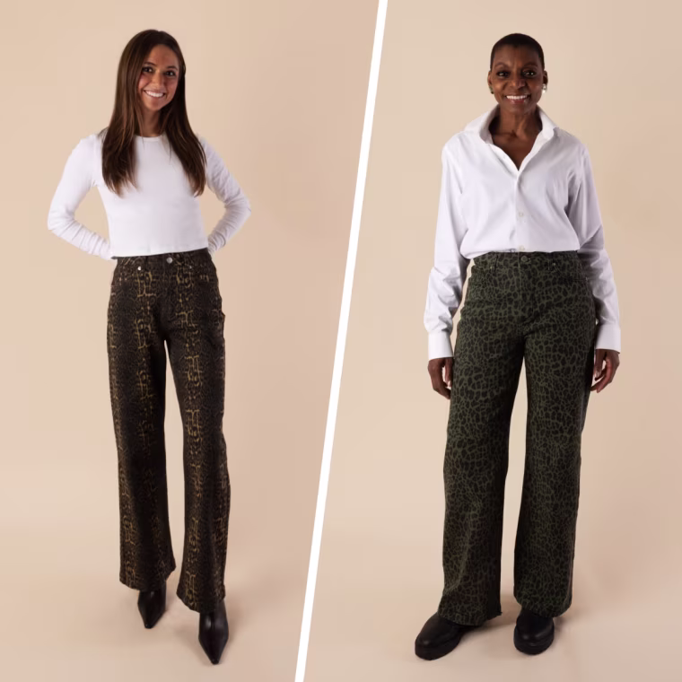ETTELO Women's Straight Leg Jeans