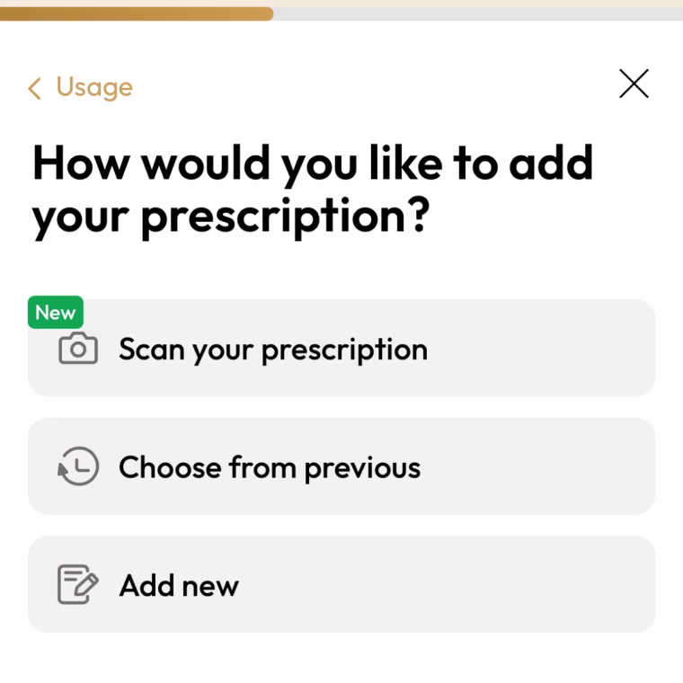 EyebuyDirect allows you to input your prescription here. 