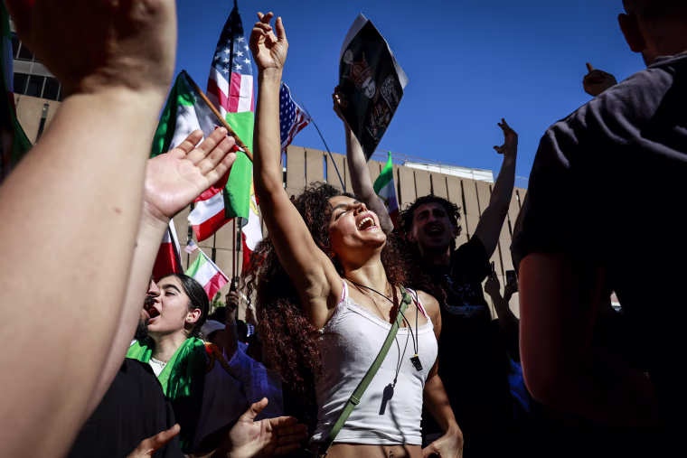 Image: Americans React To U.S. And Israel's Attack On Iran