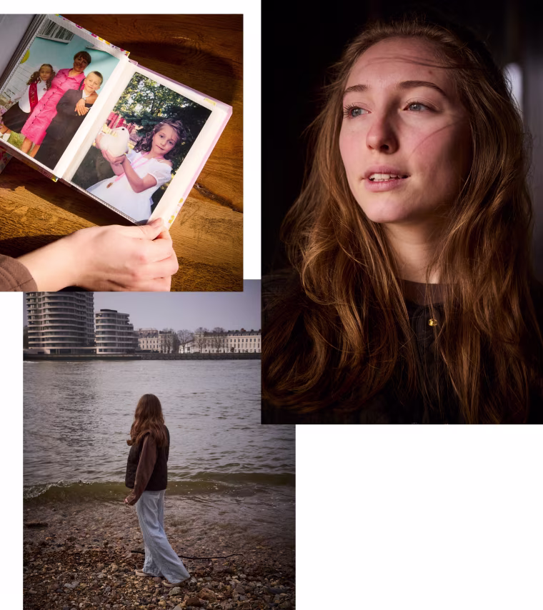 Mariia Kulia in London.