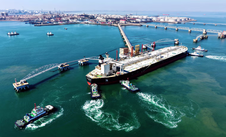 Image: TOPSHOT-CHINA-OIL-MARKETS