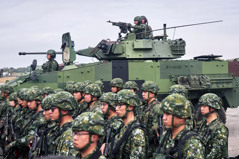 Taiwanese Military Exercise At Xinshe Facility