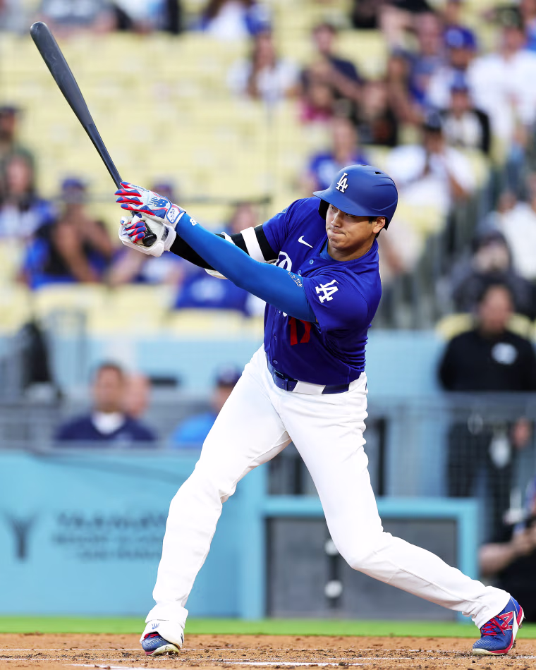 Image: Los Angeles Angels v Los Angeles Dodgers
