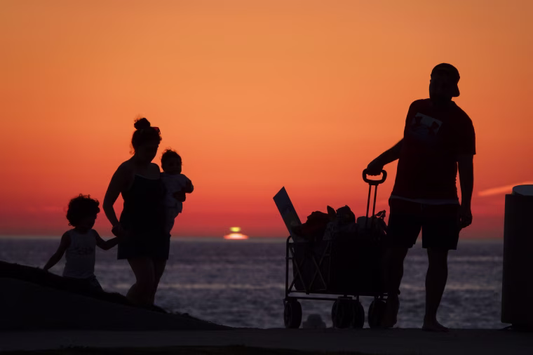 Laguna Beach Heat Wave Sunset