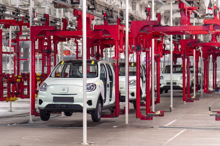 Leapmotor's Electric Vehicle Intelligent Factory In Jinhua