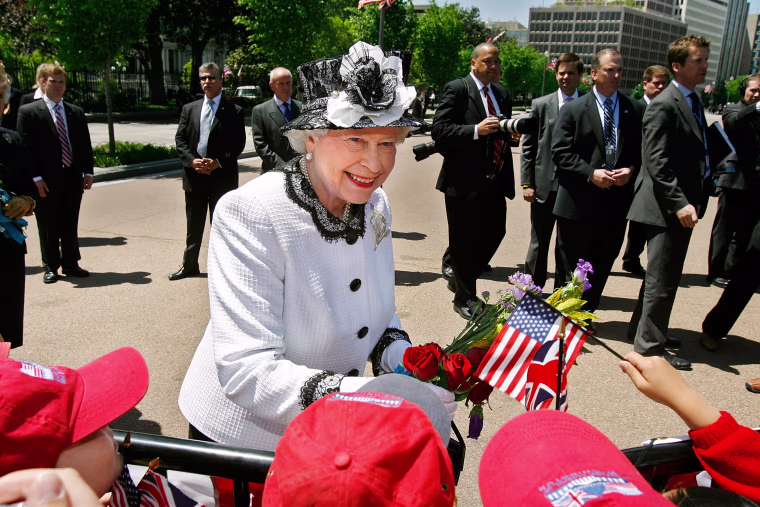 President Bush Hosts Queen Elizabeth At The White House