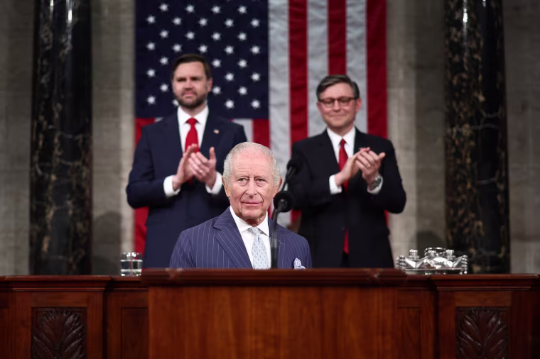King Charles III in Washington D.C.
