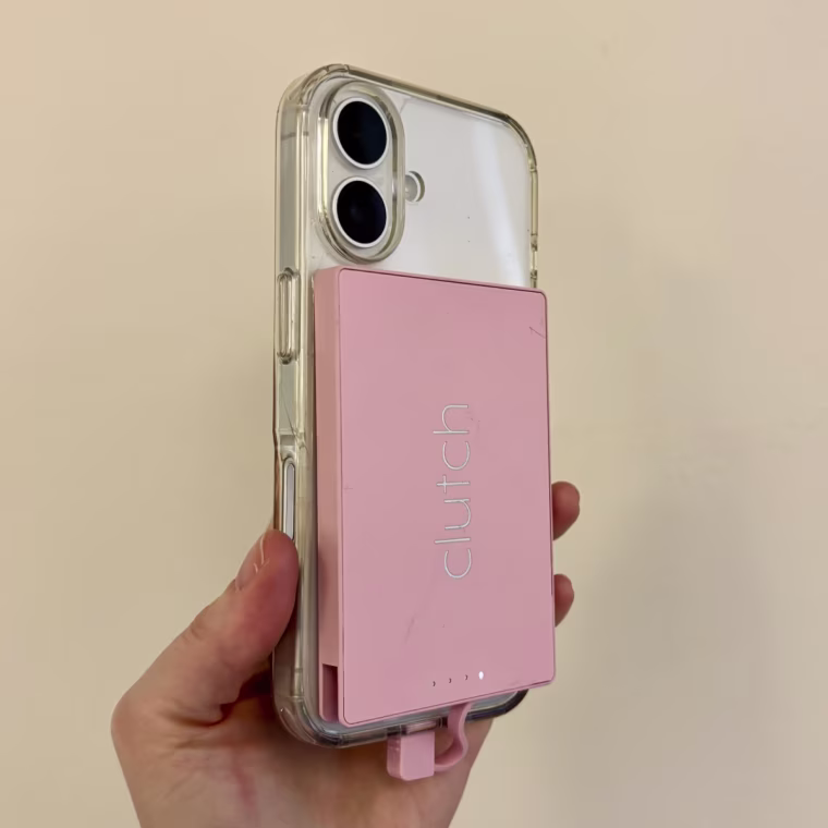 Slim and compact to fit inside a bag.