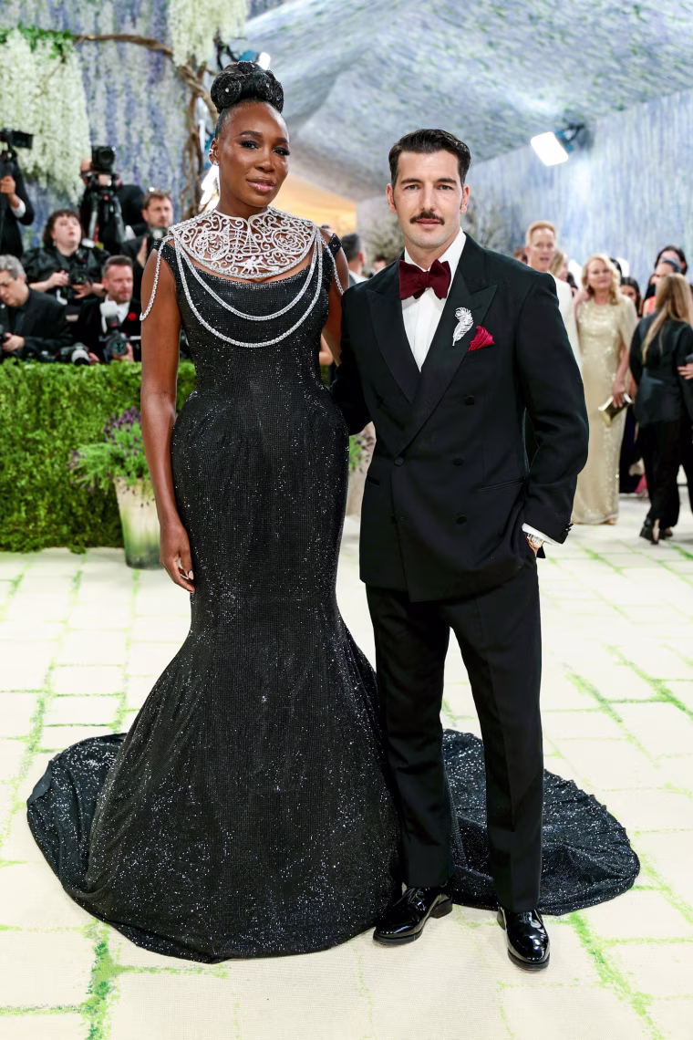 Venus Williams and Andrea Preti