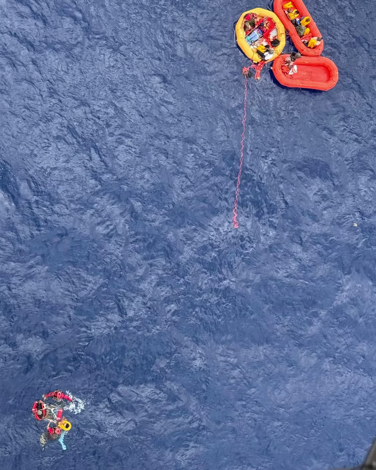 Rescue team.