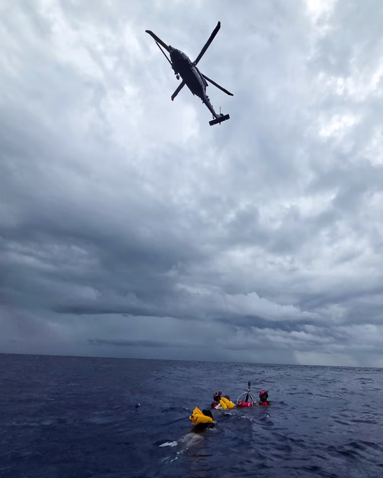 Rescue team.