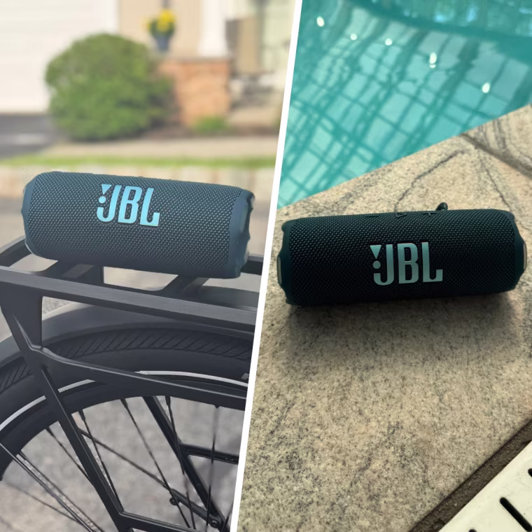 Andrea Smith used this speaker everywhere from bike rides to poolside.