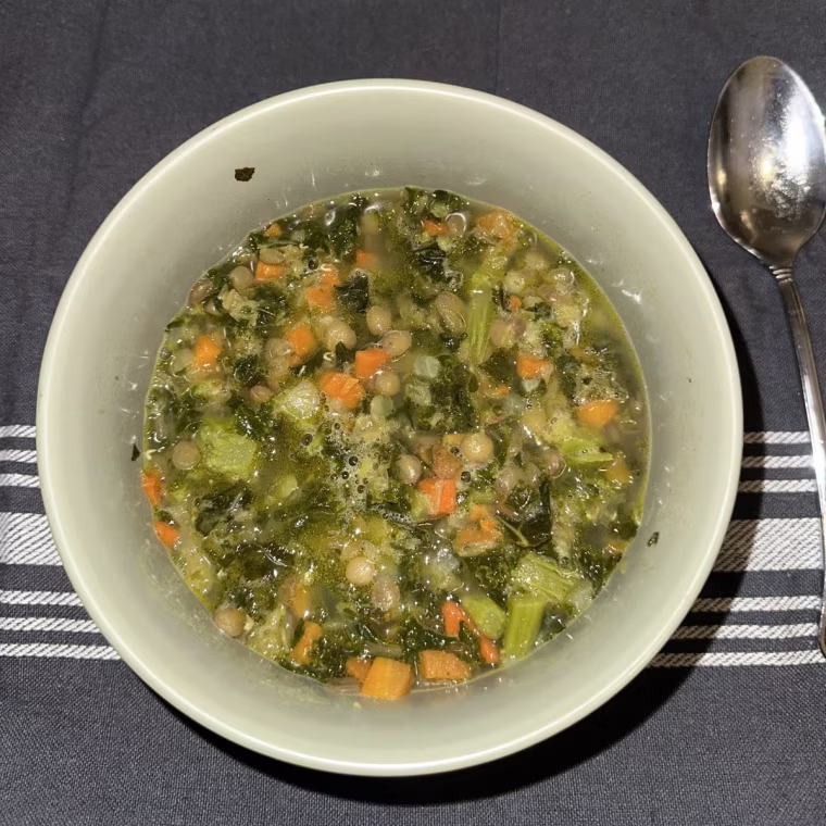 Photo of soup in bowl
