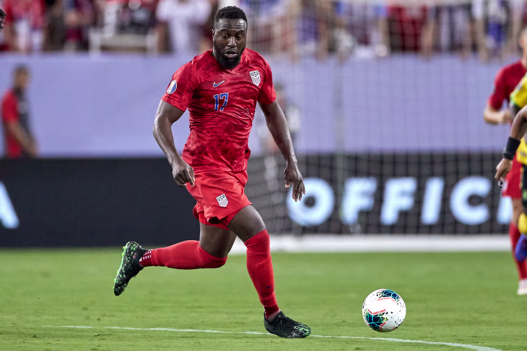 United States forward Jozy Altidore (17)