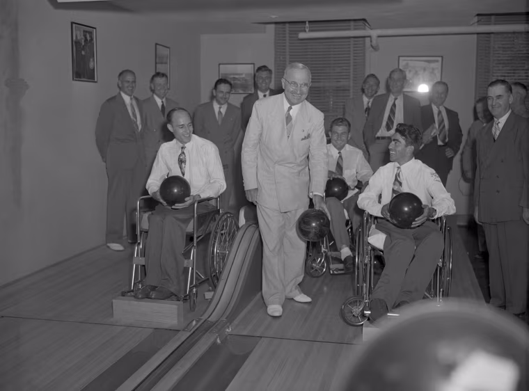 Truman and Vets Bowling