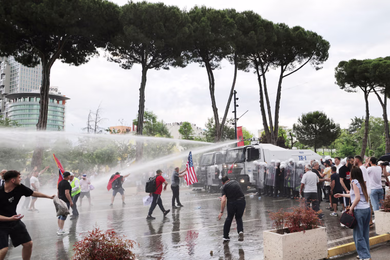 Fourth Day Of Protests Against The Narta Lagoon Development Project