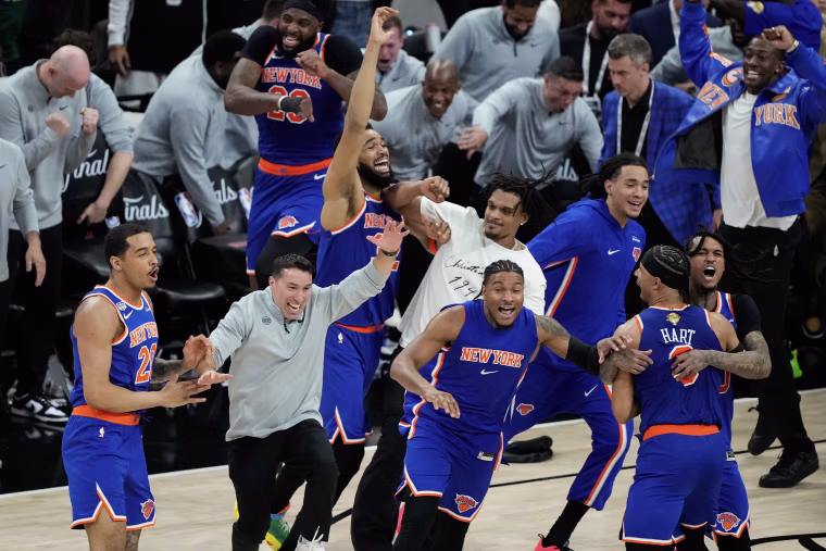 APTOPIX NBA Finals Knicks Spurs Basketball
