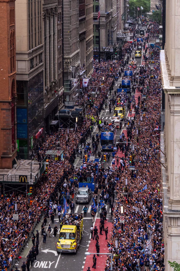 New York Knicks Championship Parade & Ceremony
