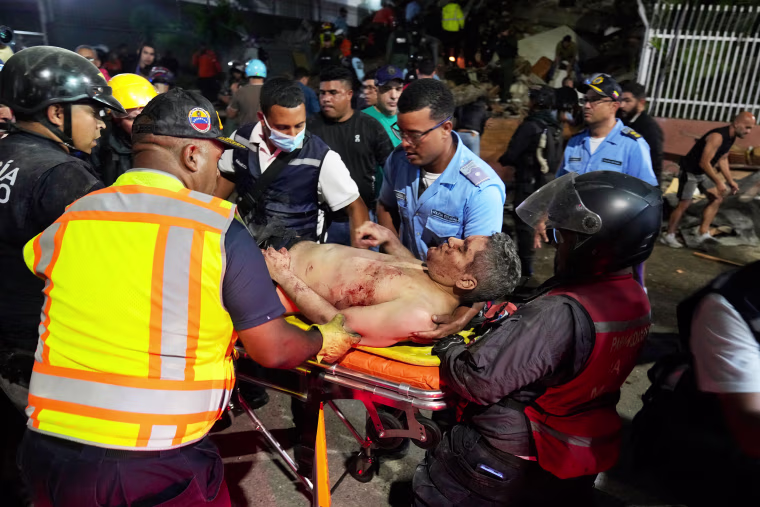 APTOPIX Venezuela Earthquake