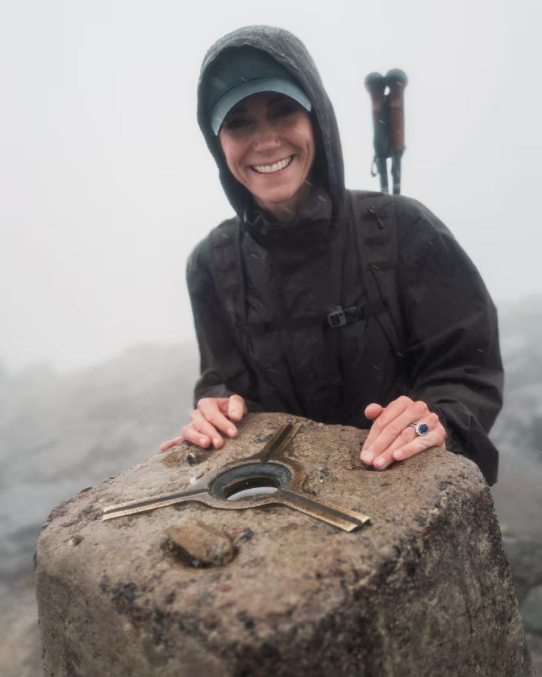 Princess Kate during her National Three Peaks Challenge.