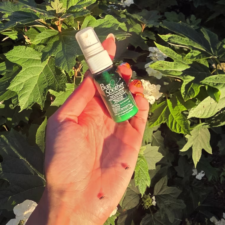 Two mosquitoes landed on my hand, but fled after I applied this spray.