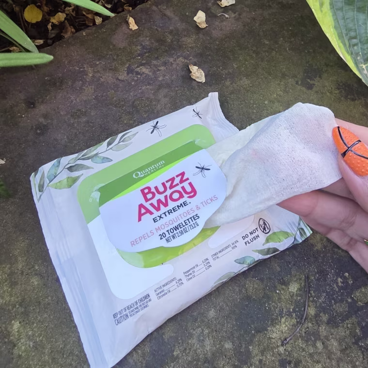 These wipes are great for targeted areas.