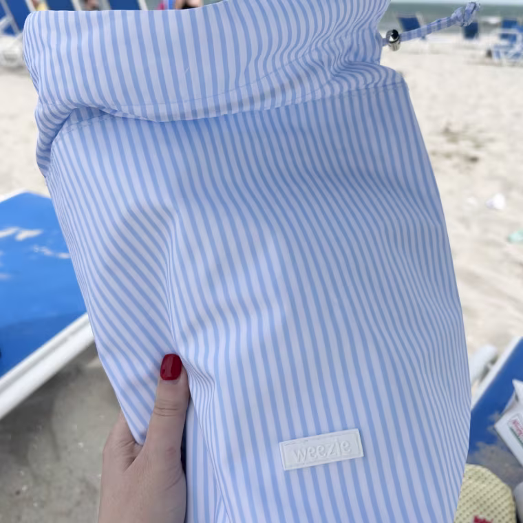 Compact and leakproof, the Weezie is exactly what you want for a quick wet-item stash.