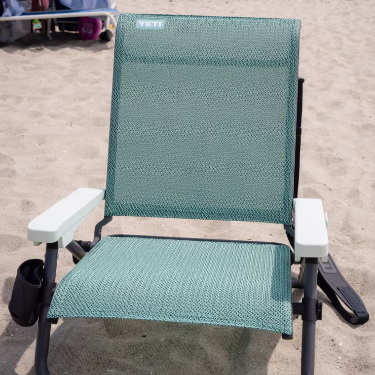 Comfy and sturdy, the Yeti Hondo is a total game changer for sitting in the sand all day.