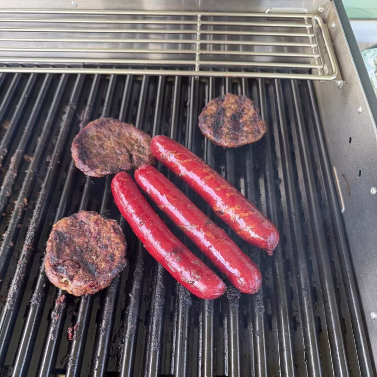 Alabi successfully fed her whole family with the selections from Porter Road this past July 4th.