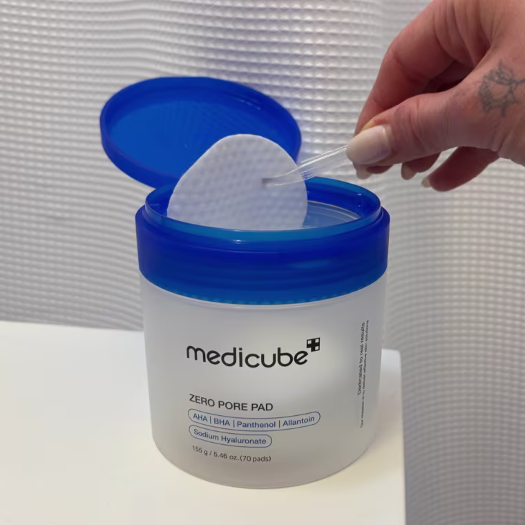 Medicube’s Zero Pore Pads are a favorite among our editors, who say they’re gentle, exfoliating and hydrating all at once.