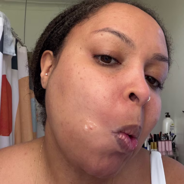 Bianca Clendenin tries the Biore Paint & Peel Liquid Pimple Patch.