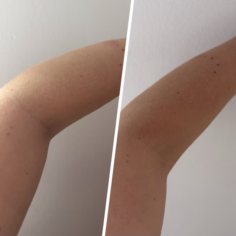 The Tanologist Express Self Tan Water provided an even, streak-free tan.