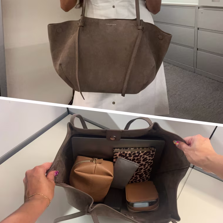 The XL Calla Tote Bag fits a 13-inch laptop and more essentials.